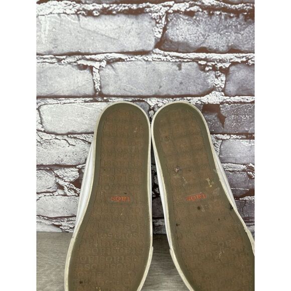 TAOS Ez Soul White Canvas Fabric Slip On Mule Sneakers Women’s Sz 9.5M US/40EU - Picture 12 of 16